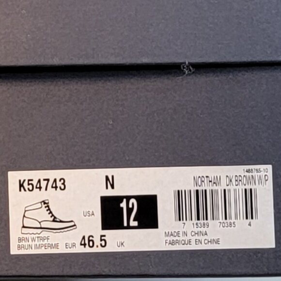 ROCKPORT NORTHAM CHUKKA BOOTS (SIZE 12 NARROW) Pre-owned - Picture 7 of 8